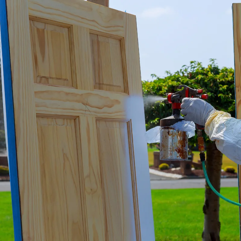 get door spray painting dubai